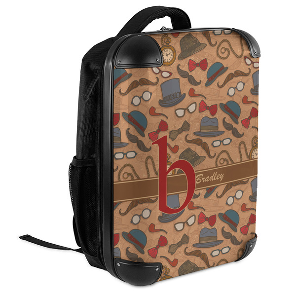 Vintage Hipster 18" Hard Shell Backpacks - ANGLED VIEW