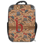 Vintage Hipster Hard Shell Backpack (Personalized)