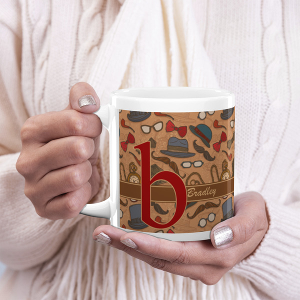 Vintage Hipster 20oz Coffee Mug - LIFESTYLE