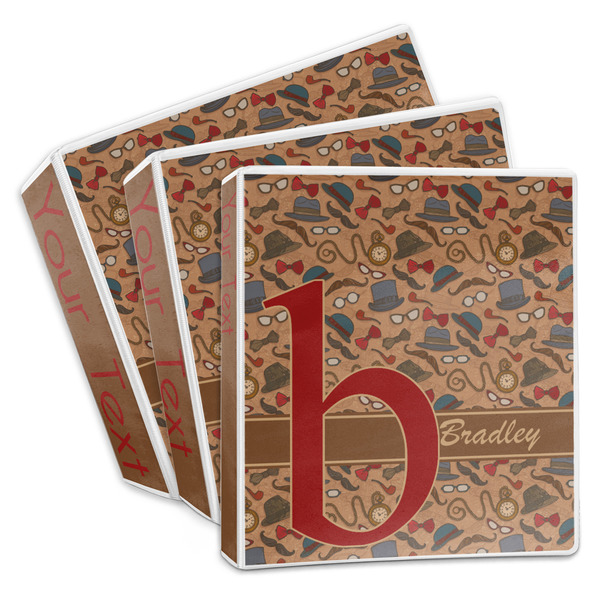 Vintage Hipster 3-Ring Binder Group