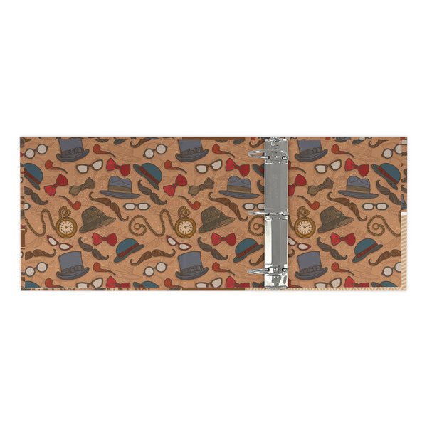 Vintage Hipster 3 Ring Binders - Full Wrap - 3" - OPEN INSIDE