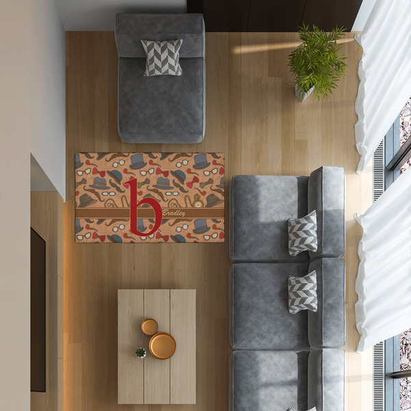 Vintage Hipster 3'x5' Indoor Area Rugs - IN CONTEXT