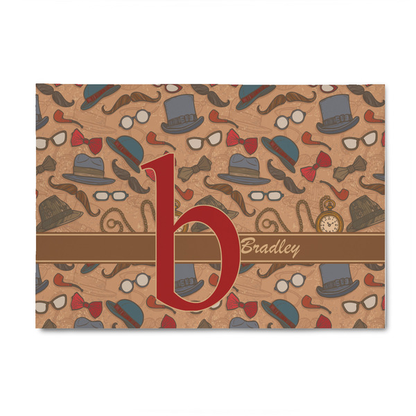 Custom Vintage Hipster 4' x 6' Indoor Area Rug (Personalized)