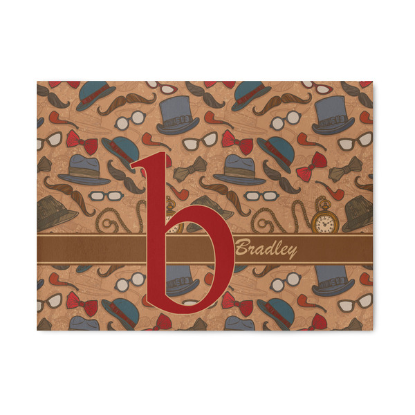 Custom Vintage Hipster Area Rug (Personalized)