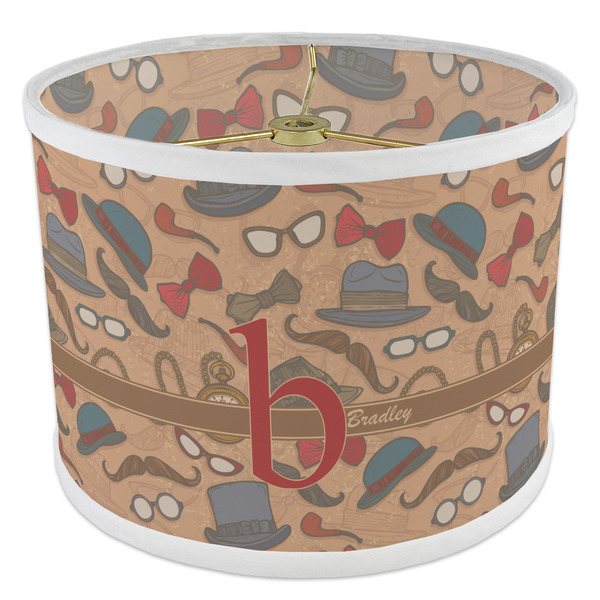 Vintage Hipster 8" Drum Lampshade - ANGLE Poly-Film