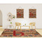 Vintage Hipster 8'x10' Indoor Area Rugs - IN CONTEXT