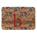 Vintage Hipster Anti-Fatigue Kitchen Mat (Personalized)