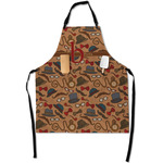 Vintage Hipster Apron With Pockets w/ Name and Initial