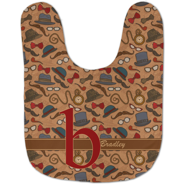 Vintage Hipster Baby Bib - AFT flat