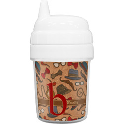 Vintage Hipster Baby Sippy Cup (Personalized)