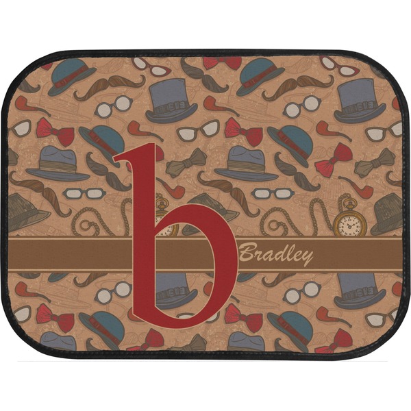 Vintage Hipster Back Seat Car Mat