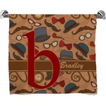Vintage Hipster Bath Towel (Personalized)