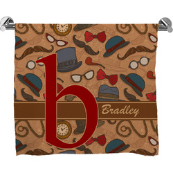 Vintage Hipster Bath Towel (Personalized)