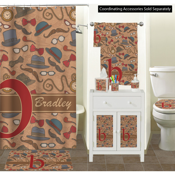 Vintage Hipster Bathroom Scene