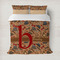 Vintage Hipster Duvet Cover Set - Full / Queen (Personalized)