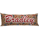 Vintage Hipster Body Pillow Case (Personalized)