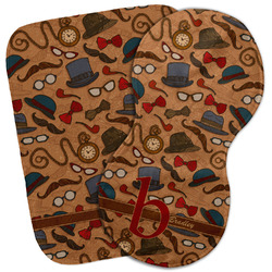 Vintage Hipster Burp Cloth (Personalized)