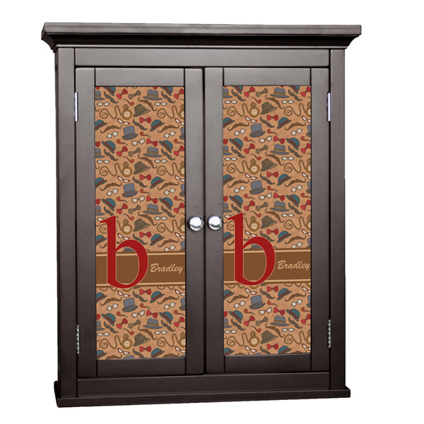 Custom Vintage Hipster Cabinet Decal - Custom Size (Personalized)