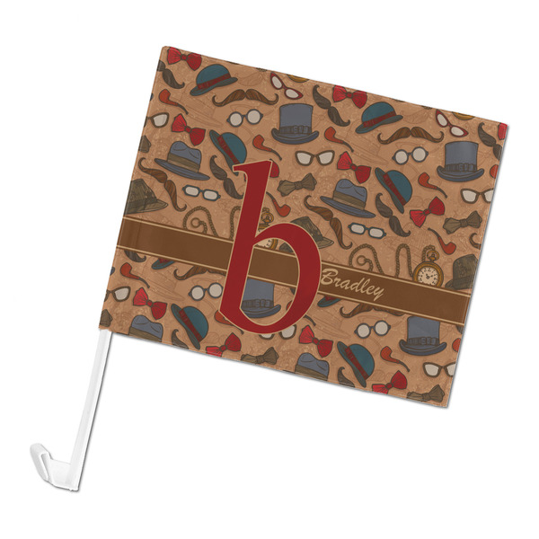 Custom Vintage Hipster Car Flag (Personalized)