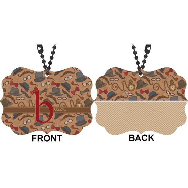 Vintage Hipster Car Ornament (Approval)