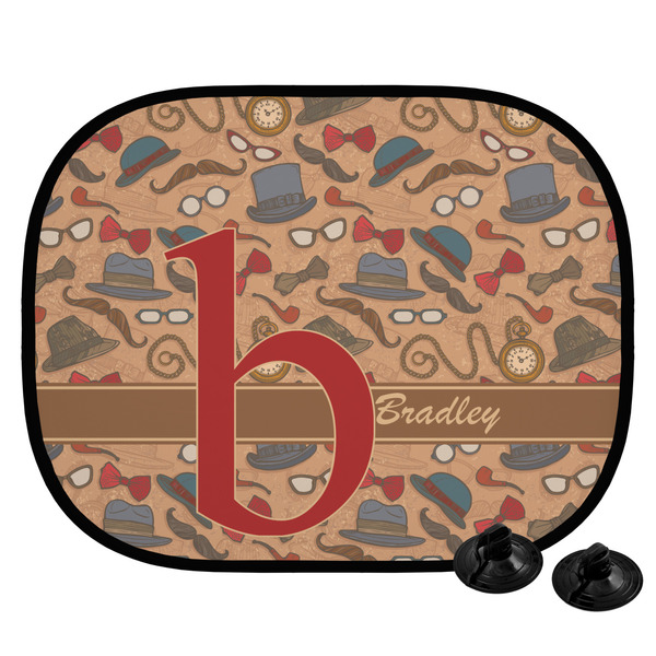 Custom Vintage Hipster Car Side Window Sun Shade (Personalized)
