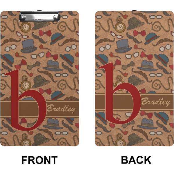 Vintage Hipster Clipboard (Legal) (Front + Back)