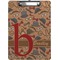 Vintage Hipster Clipboard (Letter Size) (Personalized)