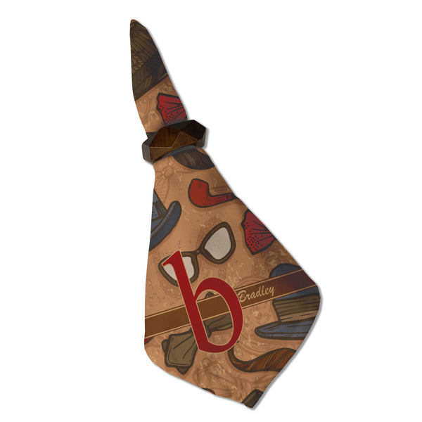 Vintage Hipster Cloth Napkins - Personalized Dinner (Folded in Ring) (MAIN)