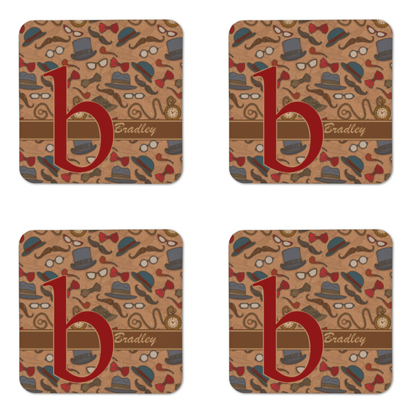 Vintage Hipster Coaster Set - APPROVAL