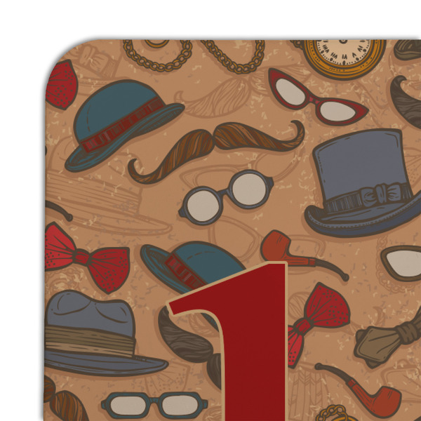 Vintage Hipster Coaster Set - DETAIL