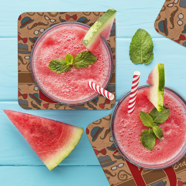 Vintage Hipster Coaster Set - LIFESTYLE