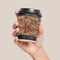 Vintage Hipster Coffee Cup Sleeve - LIFESTYLE