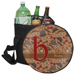 Vintage Hipster Collapsible Cooler & Seat (Personalized)