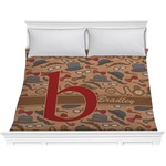 Vintage Hipster Comforter - King (Personalized)