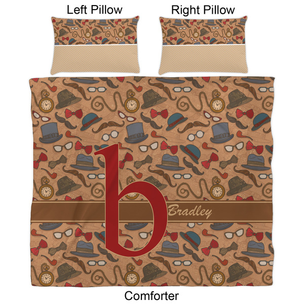 Vintage Hipster Comforter Set - King - Approval