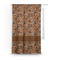 Vintage Hipster Custom Curtain With Window and Rod