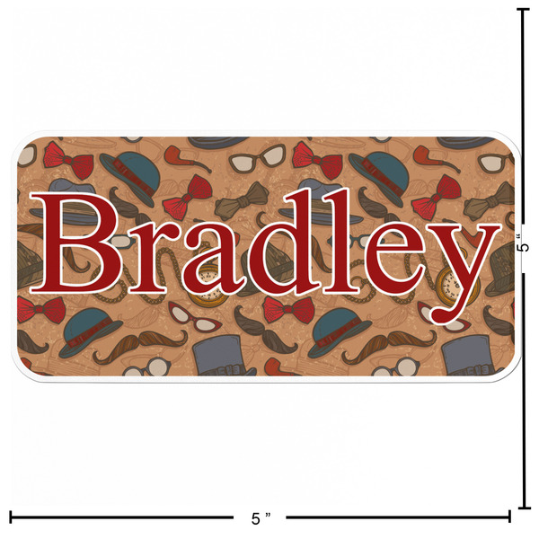 Vintage Hipster Custom Shape Iron On Patches - L - APPROVAL