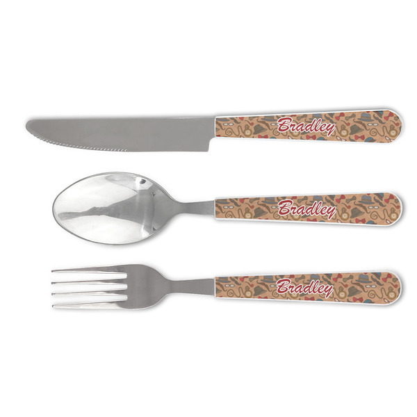 Custom Vintage Hipster Cutlery Set (Personalized)