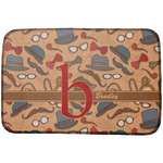 Vintage Hipster Dish Drying Mat (Personalized)