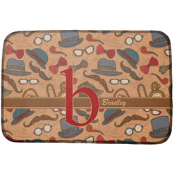 Vintage Hipster Dish Drying Mat (Personalized)