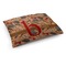 Vintage Hipster Dog Bed - Medium w/ Name and Initial