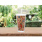 Vintage Hipster Double Wall Tumbler with Straw Lifestyle