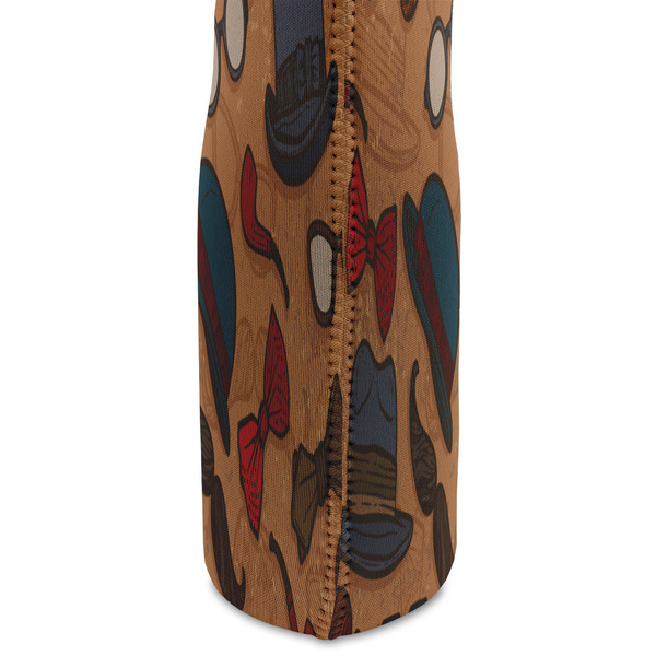 Vintage Hipster Double Wine Tote - DETAIL 2 (new)