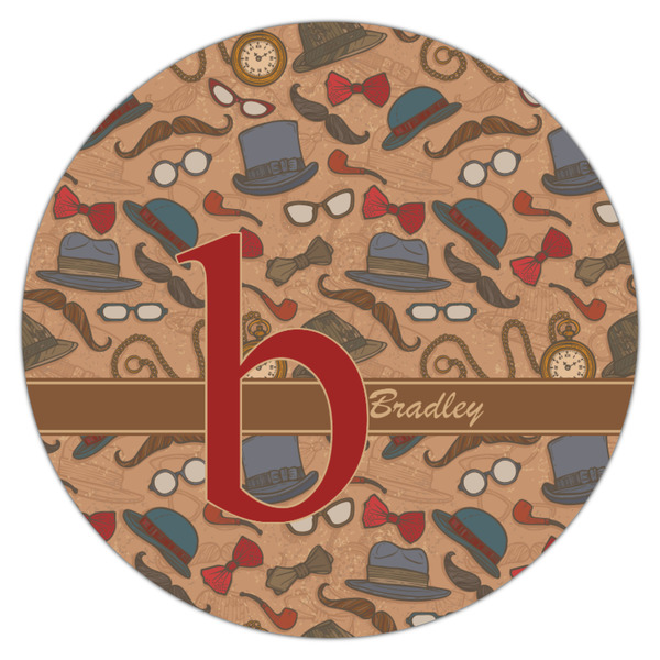 Vintage Hipster Drink Topper - Medium - Single