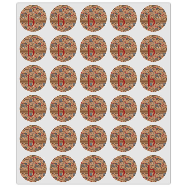 Vintage Hipster Drink Topper - XSmall - Set of 30