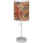Vintage Hipster Lamp with Drum Shade (Personalized)