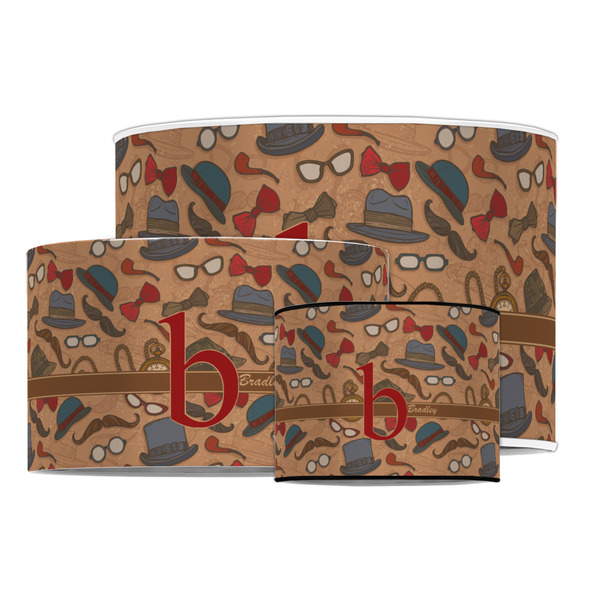 Vintage Hipster Drum Lampshades - MAIN