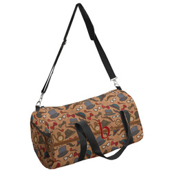 Vintage Hipster Duffel Bag - Large (Personalized)