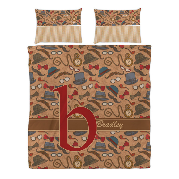Vintage Hipster Duvet cover Set - Queen - Alt Approval