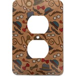 Vintage Hipster Electric Outlet Plate